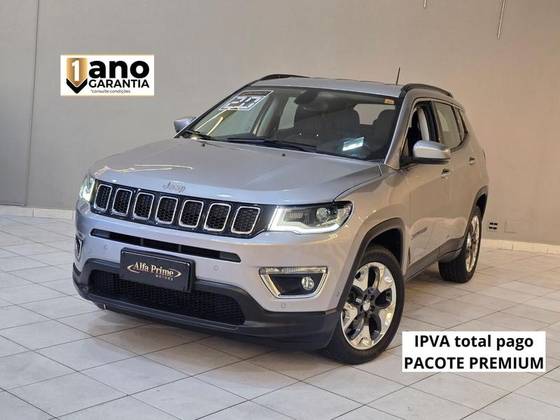 JEEP COMPASS 2.0 16V FLEX LONGITUDE AUTOMÁTICO